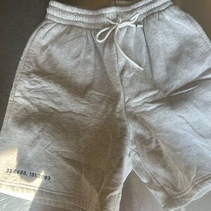 Meshki Light Gray Athletic Shorts